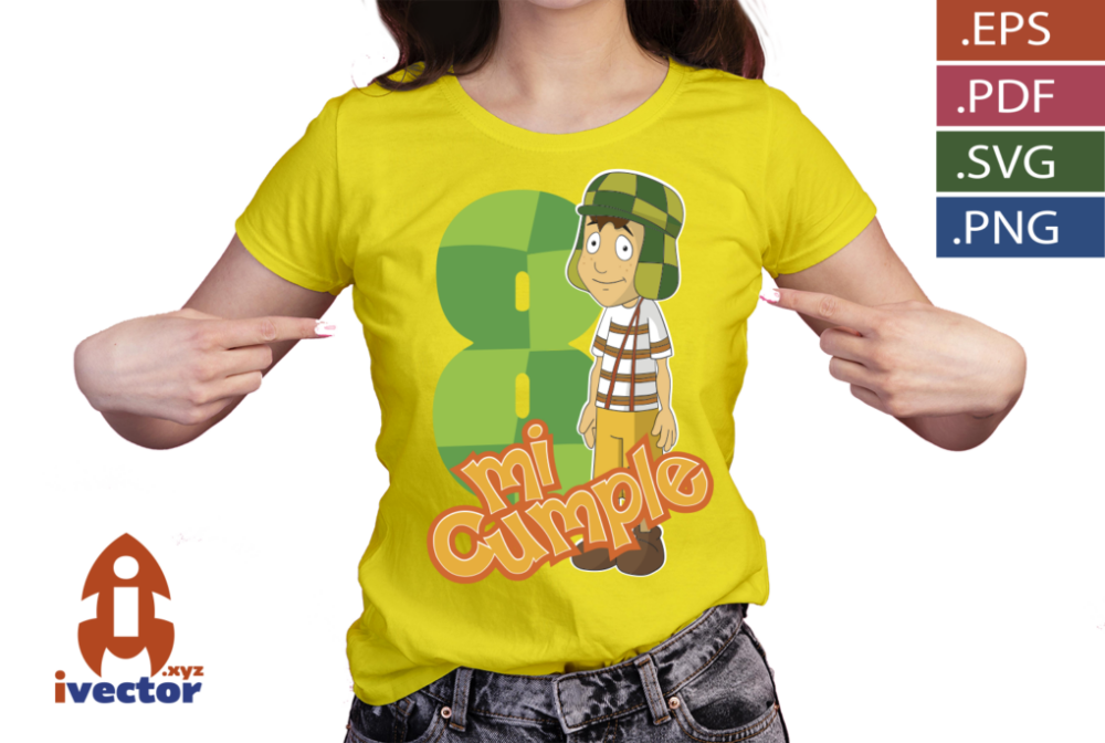 CHAVO-DEL-OCHO-CUMPLEANOS-VECTOR_P3 CHAVO DEL OCHO CUMPLEAÑOS VECTOR