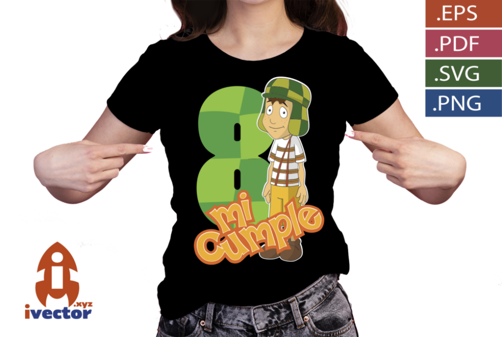 CHAVO-DEL-OCHO-CUMPLEANOS-VECTOR_P4 CHAVO DEL OCHO CUMPLEAÑOS VECTOR