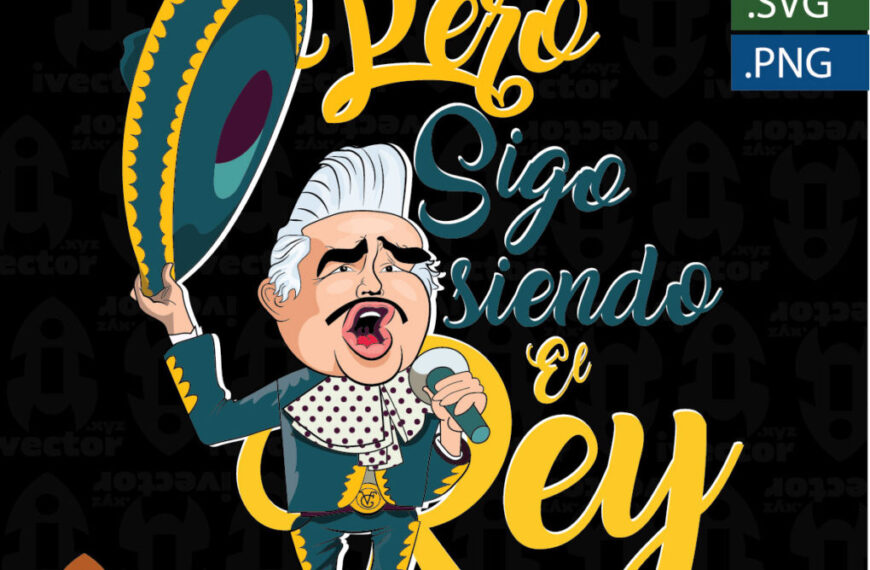 CHENTE FERNANDEZ PERO SIGO SIENDO EL REY VECTOR EDITABLE EPS PDF
