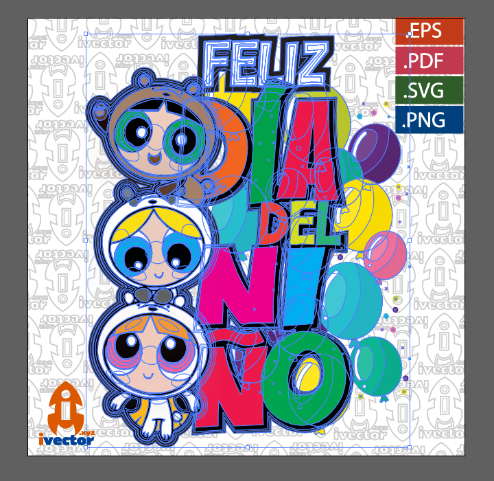 CHICAS-SUPER-PODEROSAS-FELIZ-DIA-DEL-NINO_2 CHICAS SUPER PODEROSAS FELIZ DIA DEL NIÑO_Mesa de trabajo 1