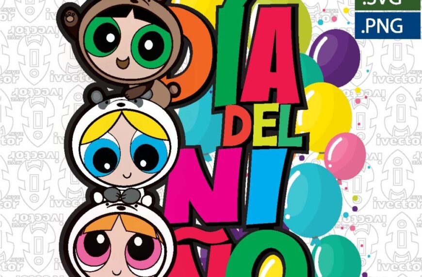 CHICAS SUPER PODEROSAS FELIZ DIA DEL NIÑO_Mesa de trabajo 1
