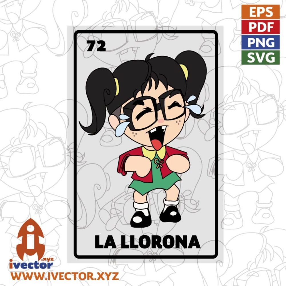 vector loteria chilindrina chavo del ocho