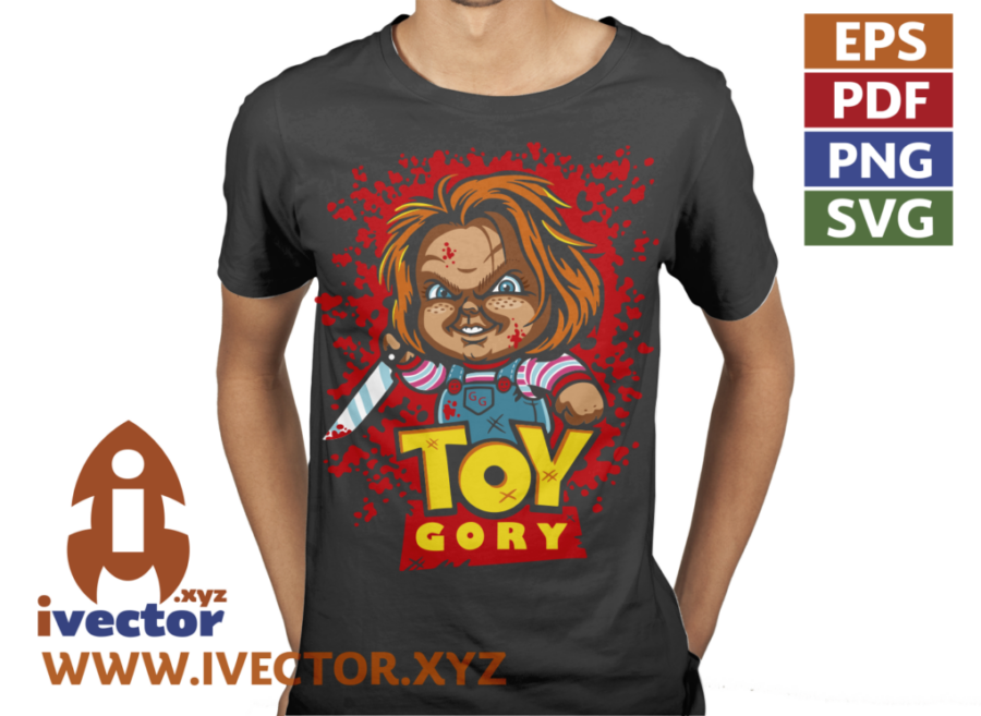 CHUCKY-TOY-GORY-VECTOR-EDITABLE_P5 CHUCKY TOY GORY VECTOR EDITABLE