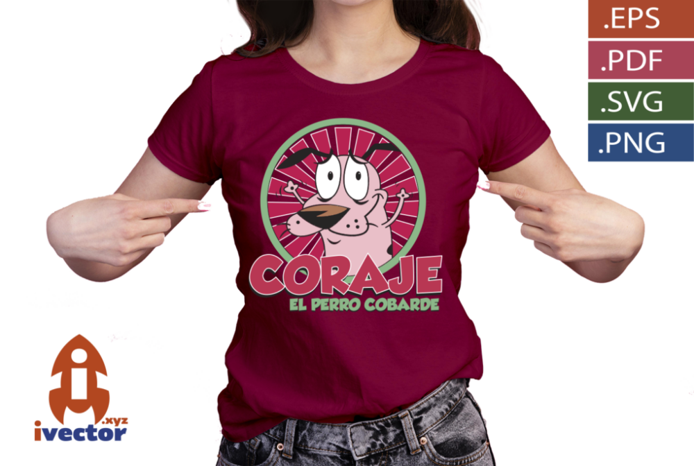 CORAJE-EL-PERRO-COBARDE_p3 CORAJE EL PERRO COBARDE VECTOR EDITABLE