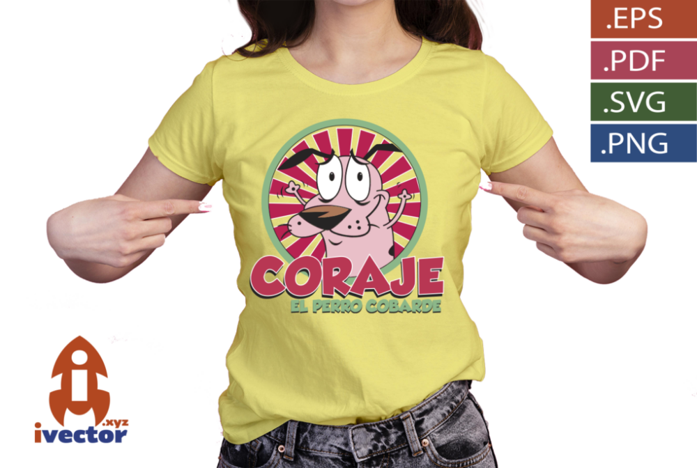 CORAJE-EL-PERRO-COBARDE_p4 CORAJE EL PERRO COBARDE VECTOR EDITABLE