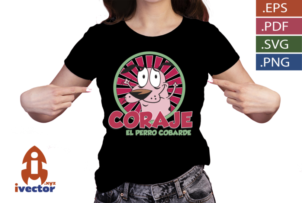 CORAJE-EL-PERRO-COBARDE_p6 CORAJE EL PERRO COBARDE VECTOR EDITABLE