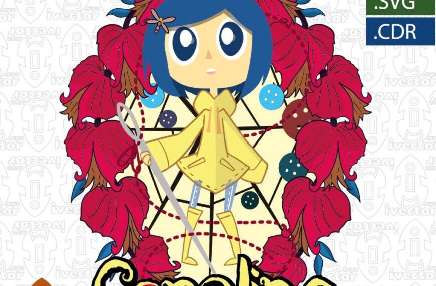 CORALINE FLORES VECTOR EDITABLE EPS PDF CDR