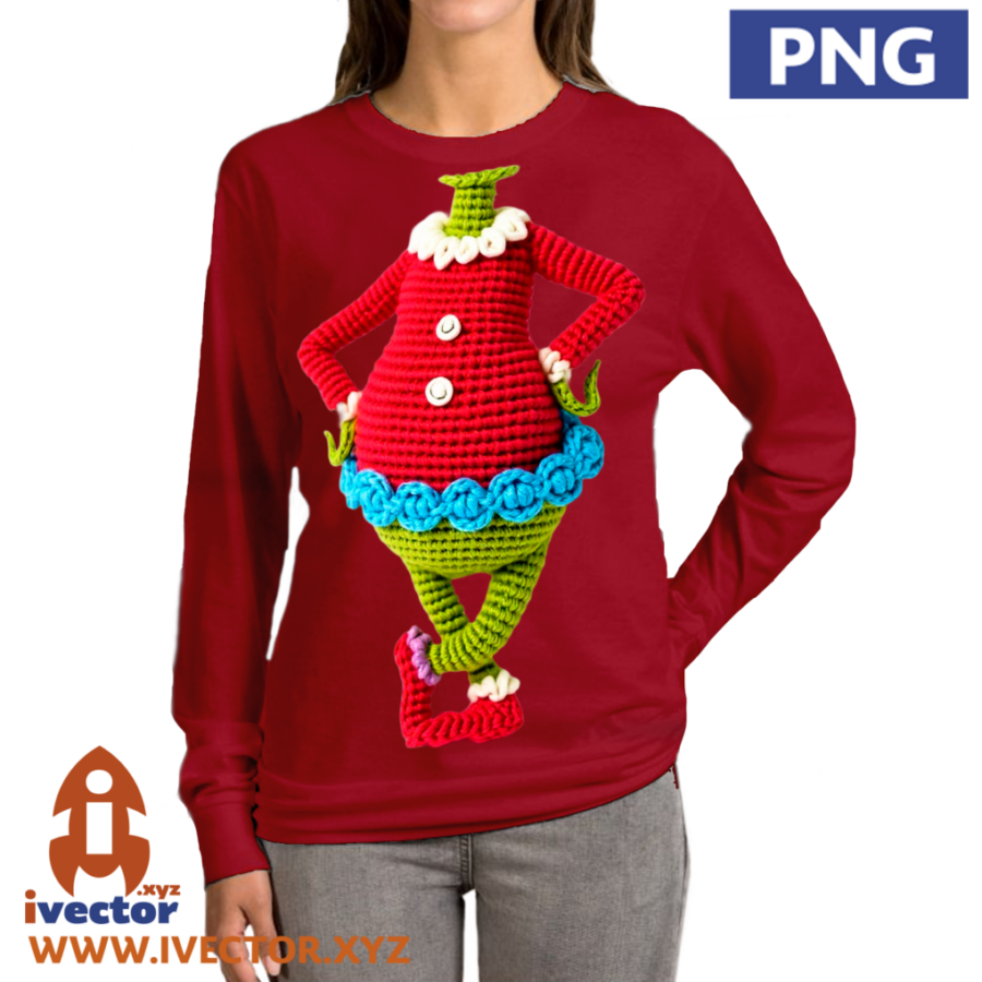 CUERPO-GRINCH-CROCHET-PNG-ALTA-CALIDAD-P1 CUERPO GRINCH CROCHET PNG ALTA CALIDAD