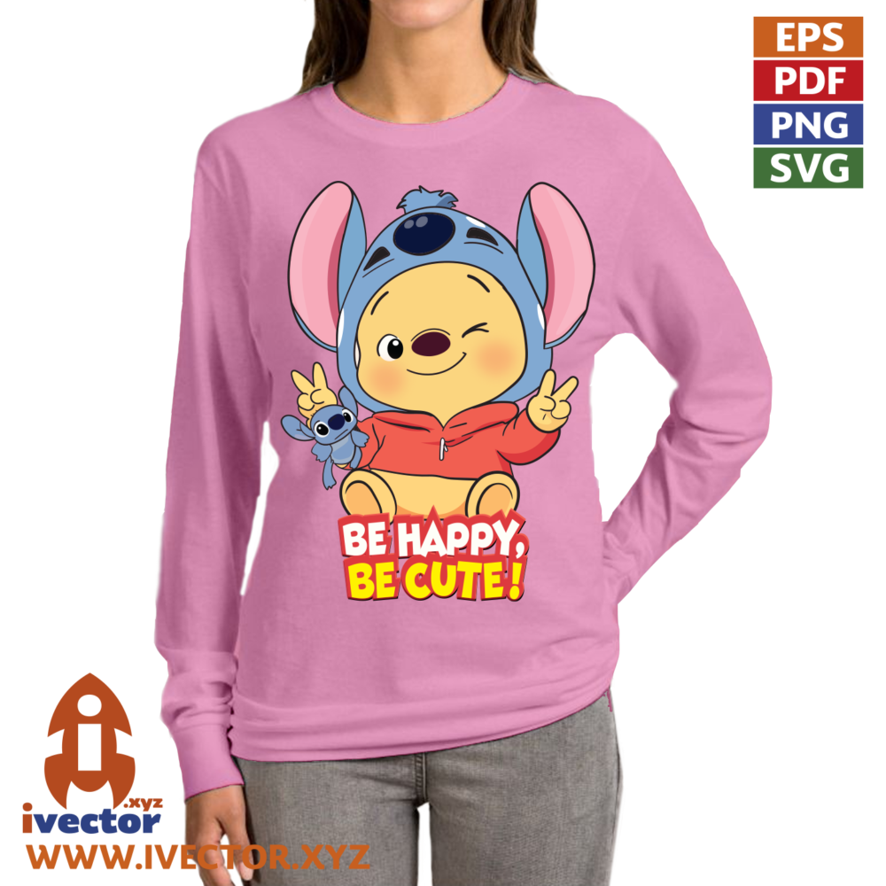 Cute-Blue-Alien-Character-Shirt-Design-–-Happy-Kawaii-Cartoon-Printablep3 Cute Blue Alien Character Shirt Design – Happy Kawaii Cartoon Printable