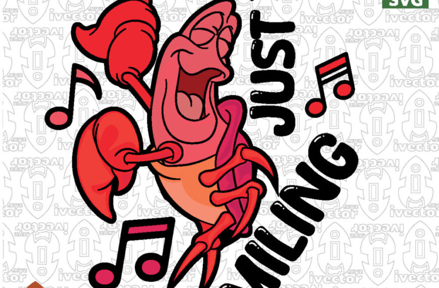 Cute Cartoon Crab SVG | Tropical Sea Animal Vector Bundle