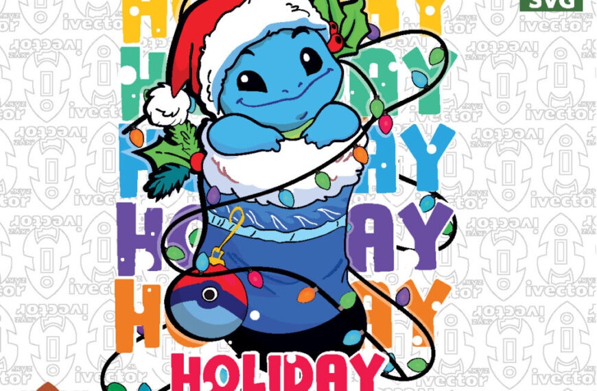 Kawaii Christmas Creature for Sublimation and T-Shirts