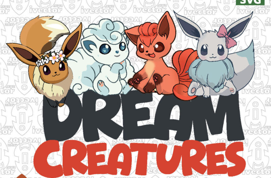 Cute Fantasy Forest Animals Vector Bundle for T-Shirts, Stickers and Crafts SVG PNG