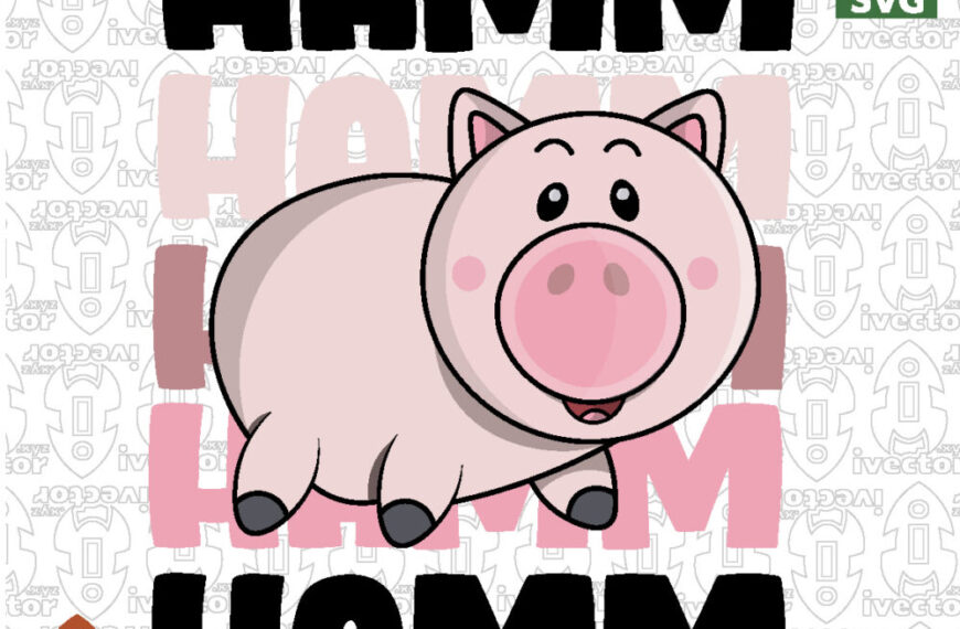 Cerdito Rosado Tierno – Vector Infantil