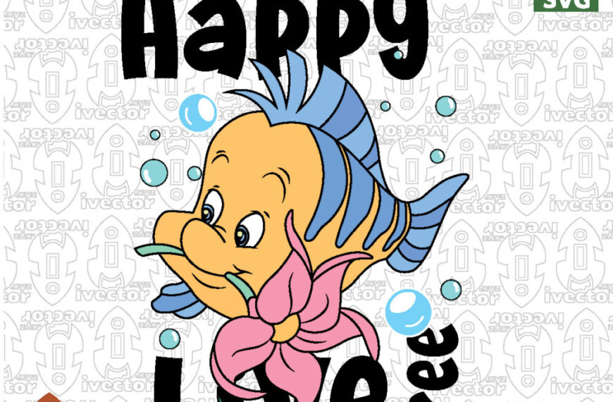 Cute Tropical Fish Vector