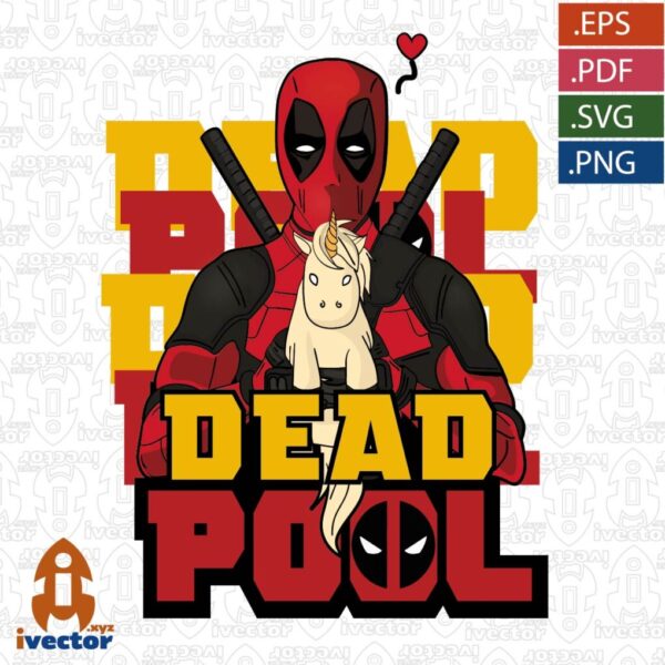 DEADPOOL-UNICORNIO-LOVE-VECTOR-EDITABLE-01-600x600 Ivector - Recursos Ilimitados DTF