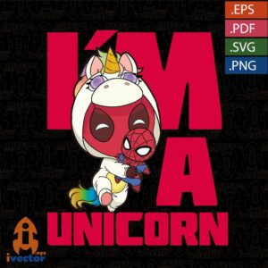 DEASPOOL-UNICORNIO-SPIDERMAN-VECTOR-EDITABLE-EPS-PDF-01-300x300 VECTORES Y RECURSOS