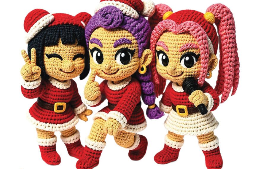 DEMON HUNTER PERSONAJES NAVIDEÑOS PNG CROCHET