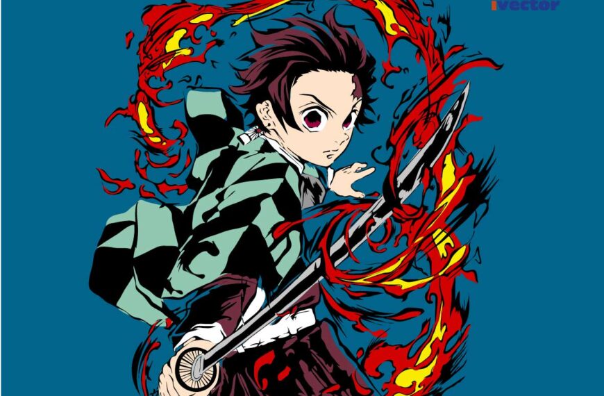 DEMON SLAYER ANIME VECTOR EDITABLE EPS PDF