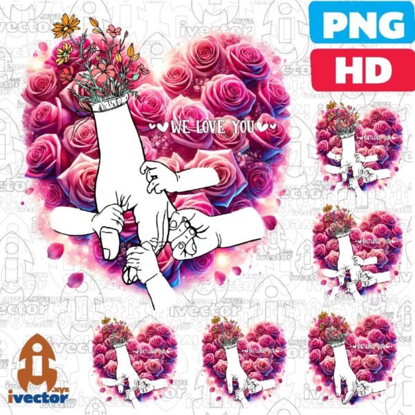 DIA-DE-LAS-MADRES-MANOS-Y-FLORES-PNG-600x600 Papá es tan valiente ... vector Mario Bros Eps PDF