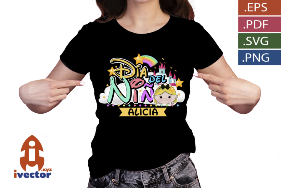 DIA-DEL-NINO-ALICIA-PRINCESA-DISNEY-VECTOR_P1 DIA DEL NIÑO ALICIA PRINCESA DISNEY VECTOR