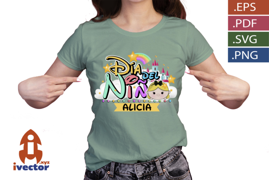 DIA-DEL-NINO-ALICIA-PRINCESA-DISNEY-VECTOR_P5 DIA DEL NIÑO ALICIA PRINCESA DISNEY VECTOR