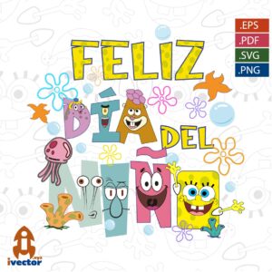 DIA-DEL-NINO-BOB-ESPONJA-PERSONAJES-EPS-PDF-SVG-EDITABLE-01-300x300 VECTORES Y RECURSOS