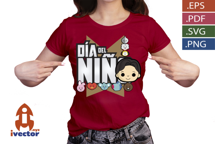 DIA-DEL-NINO-BTS-BLACK-VECTOR-EDITABLE-P6 DIA DEL NIÑO BTS BLACK VECTOR EDITABLE