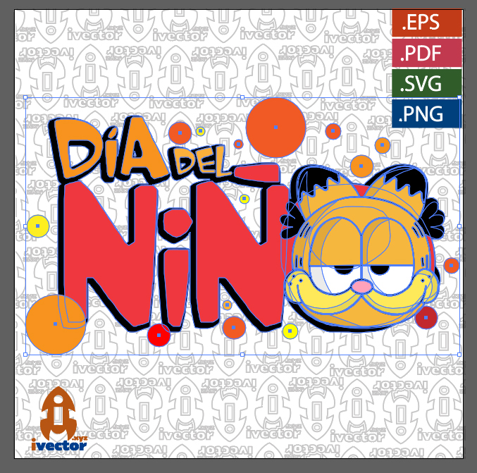 DIA-DEL-NINO-GARFIELD-EDITABLE_Mesa-de-trabajo2 DÍA DEL NIÑO GARFIELD EDITABLE