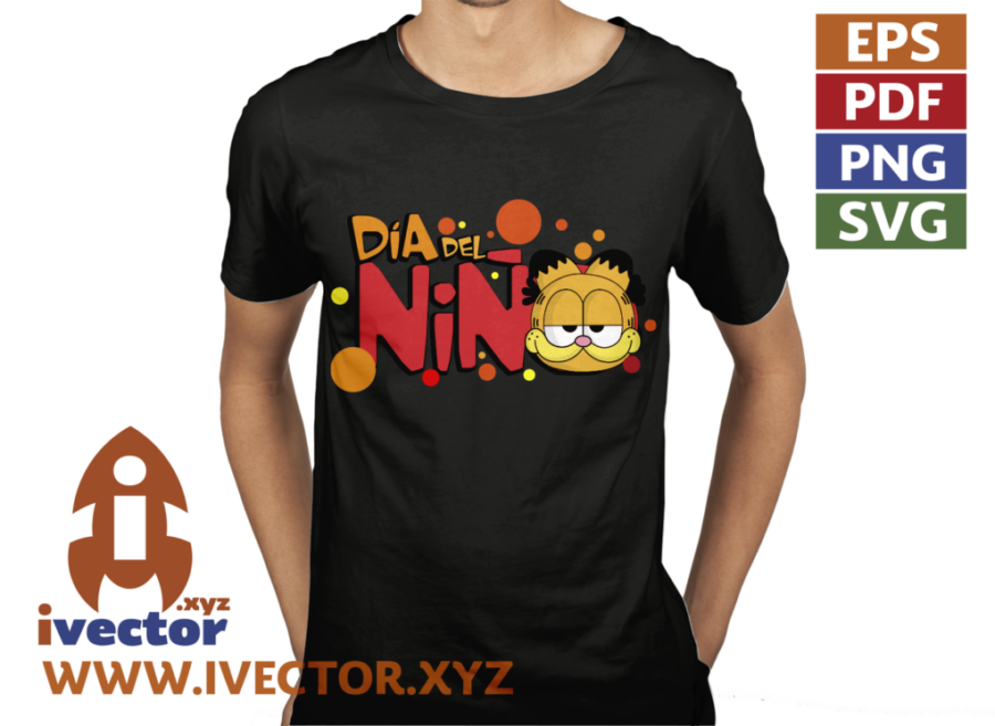 DIA-DEL-NINO-GARFIELD-EDITABLE_p2 DÍA DEL NIÑO GARFIELD EDITABLE