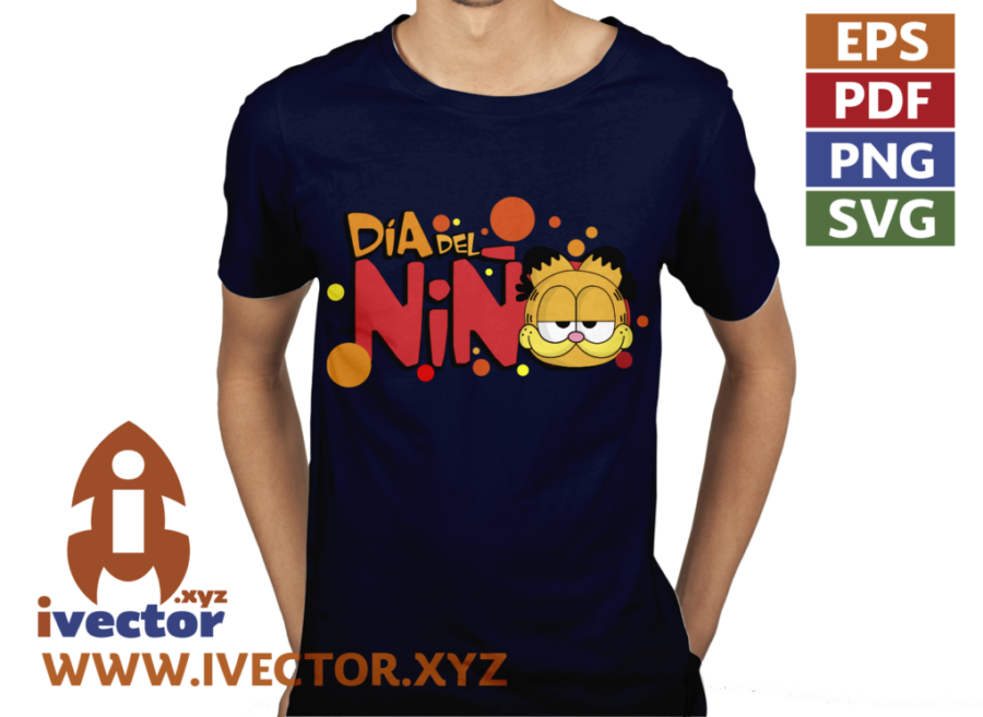 DIA-DEL-NINO-GARFIELD-EDITABLE_p3 DÍA DEL NIÑO GARFIELD EDITABLE