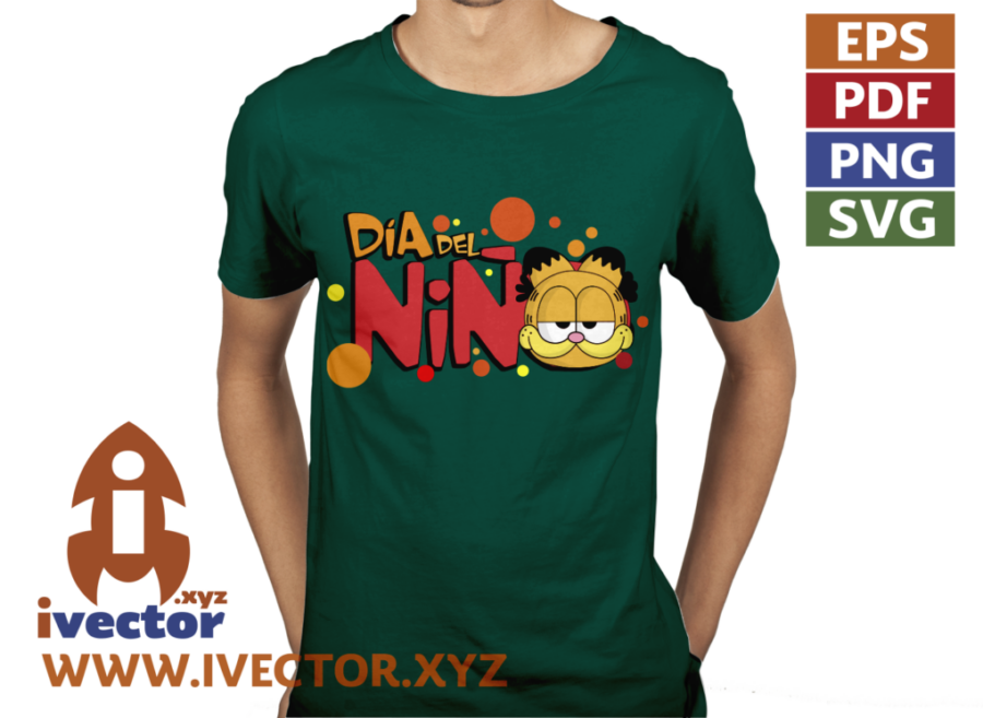 DIA-DEL-NINO-GARFIELD-EDITABLE_p6 DÍA DEL NIÑO GARFIELD EDITABLE