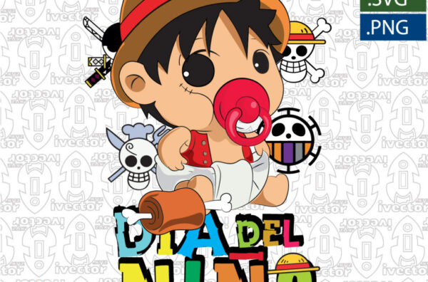 DIA-DEL-NINO-ONE-PIECE-LUFFY-BEBE-VECTOR-EDITABLE_Mesa-de-trabajo-1-600x396 Ivector - Recursos Ilimitados DTF