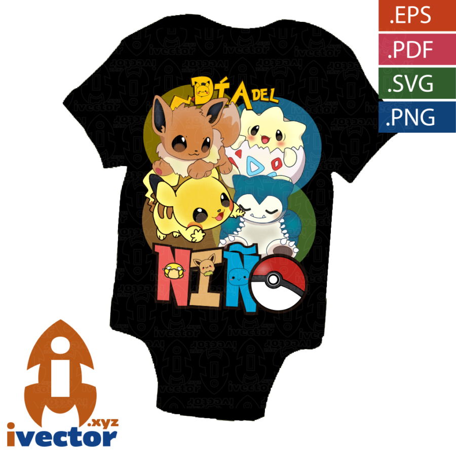 DIA-DEL-NINO-POKEMON-VECTOR_P5 DIA DEL NIÑO POKEMON VECTOR