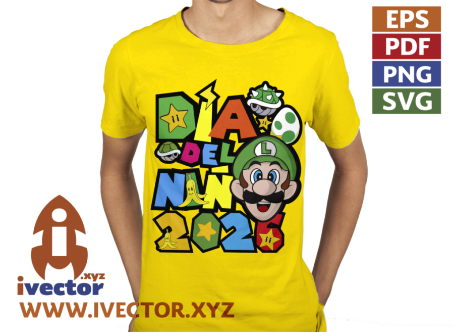 DIA-DEL-NINO-SUPER-MARIO-BROS-LUIGI-EDITABLE-RECURSOS_p1 DÍA DEL NIÑO SUPER MARIO BROS LUIGI EDITABLE RECURSOS