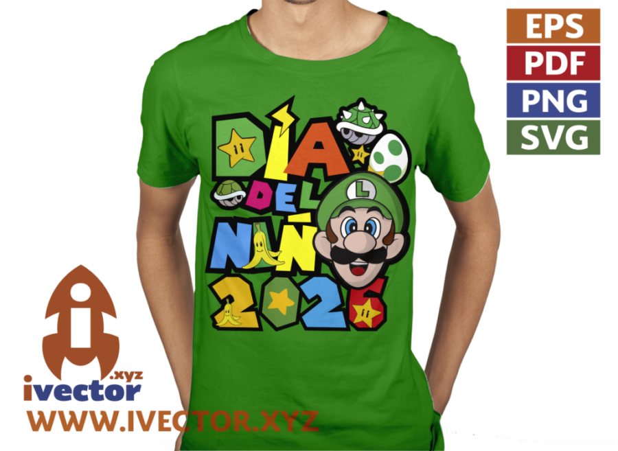 DIA-DEL-NINO-SUPER-MARIO-BROS-LUIGI-EDITABLE-RECURSOS_p4 DÍA DEL NIÑO SUPER MARIO BROS LUIGI EDITABLE RECURSOS