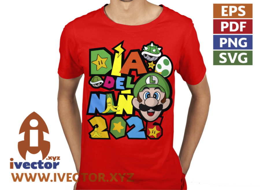 DIA-DEL-NINO-SUPER-MARIO-BROS-LUIGI-EDITABLE-RECURSOS_p6 DÍA DEL NIÑO SUPER MARIO BROS LUIGI EDITABLE RECURSOS