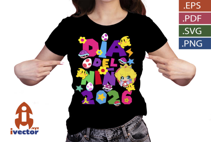 DIA-DEL-NINO-SUPER-MARIO-BROS-PEACH-EDITABLE-RECURSOS_4 DÍA DEL NIÑO SUPER MARIO BROS PEACH EPS PDF SVG