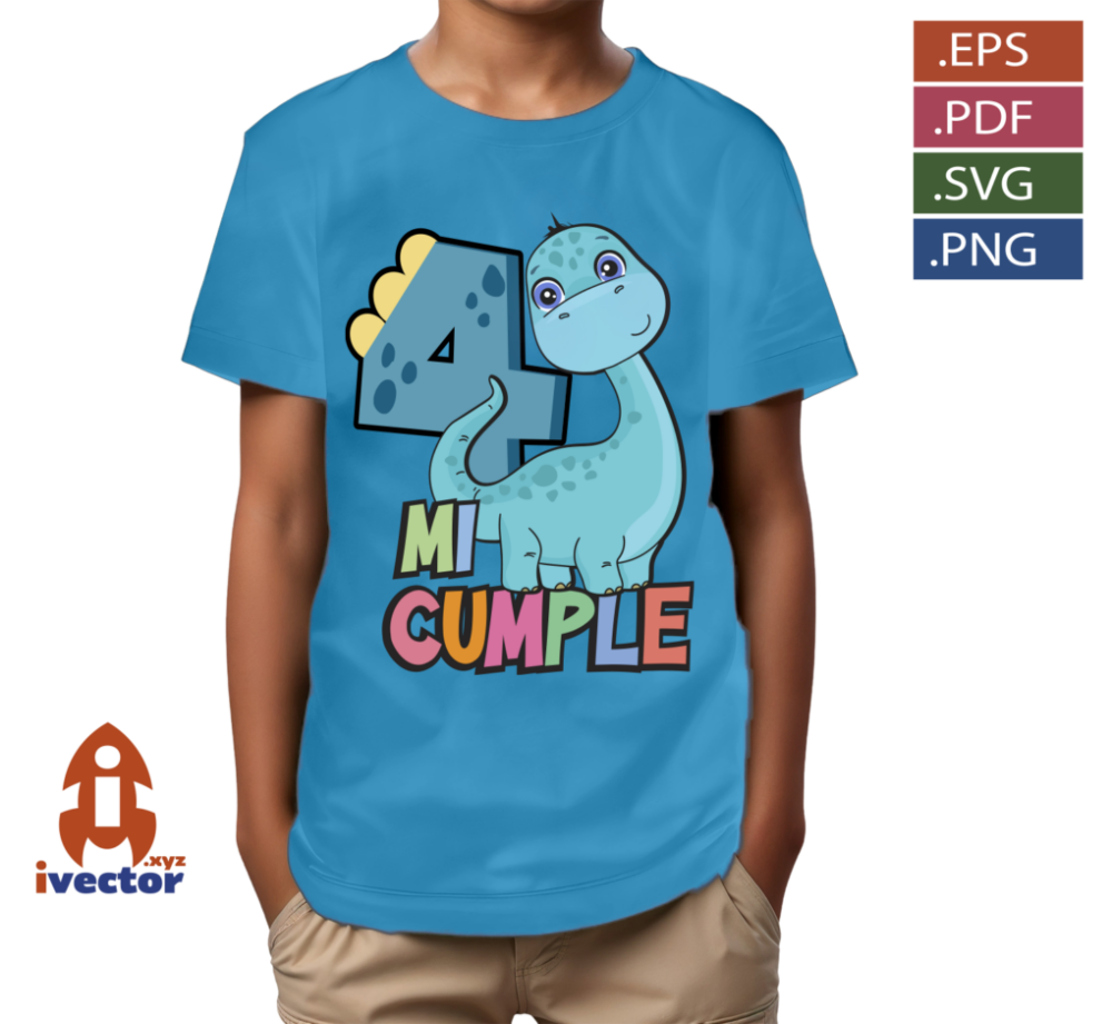 DINOSAURIO-AZUL-CUMPLEANOS-VECTOR-EDITABLE_P3 DINOSAURIO AZUL CUMPLEAÑOS VECTOR EDITABLE
