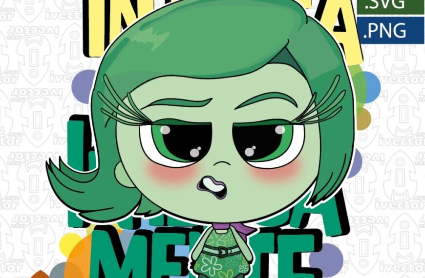 DISGUST DESAGRADO INTENSAMENTE VECTOR EDITABLE EPS PDF