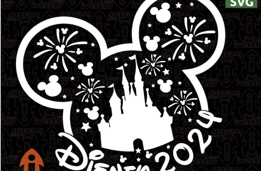 DISNEY 2024 MICKEY VECTOR EDITABLE 2024