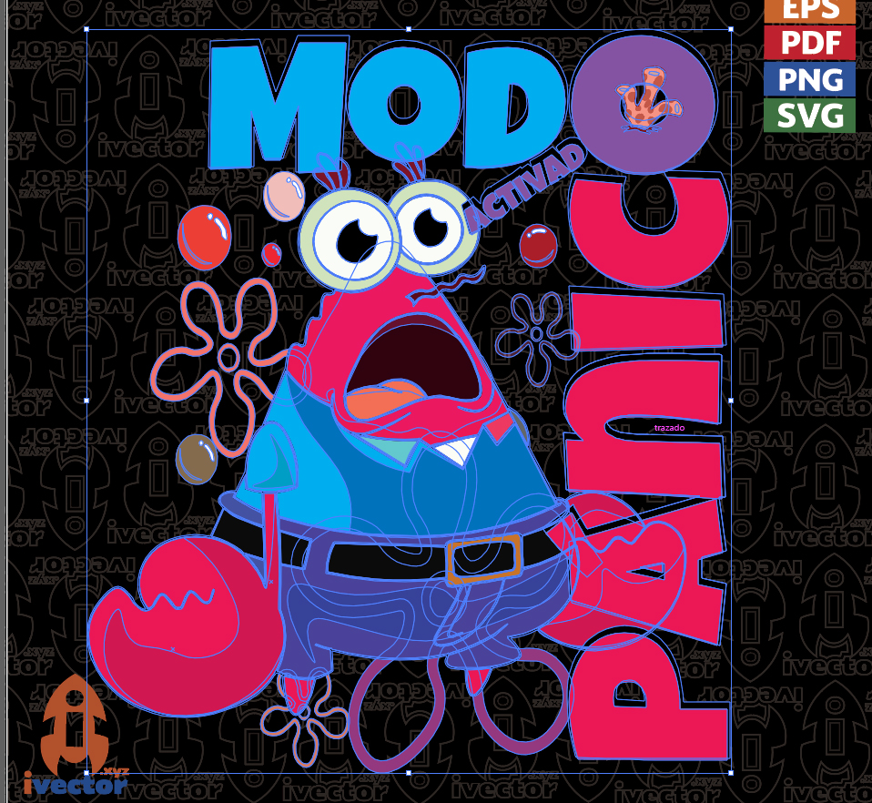 DON-CANGREJO-MODO-PANICO-ACTIVADO-VECTOR2 DON CANGREJO MODO PANICO ACTIVADO VECTOR