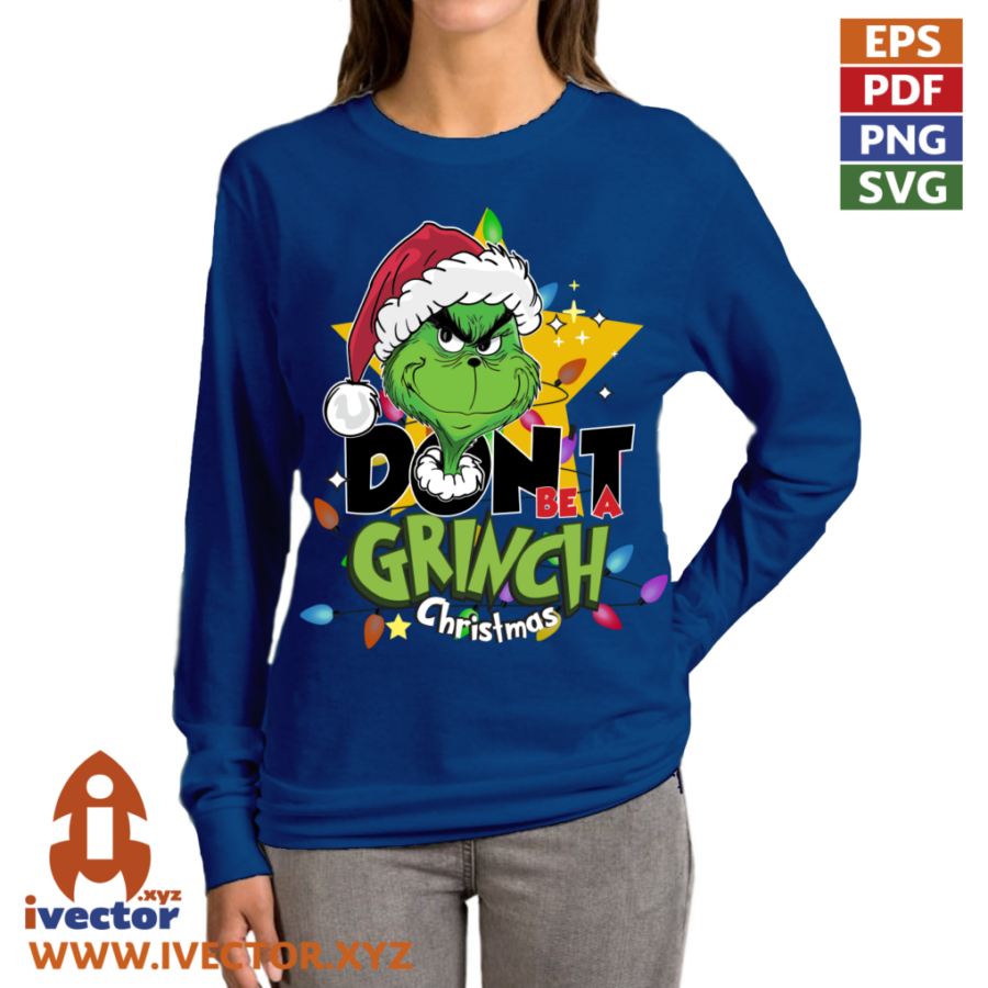 DONT-BE-A-GRINCH-LUCES-EDITABLE-EPS_P6 DONT BE A GRINCH LUCES EDITABLE EPS