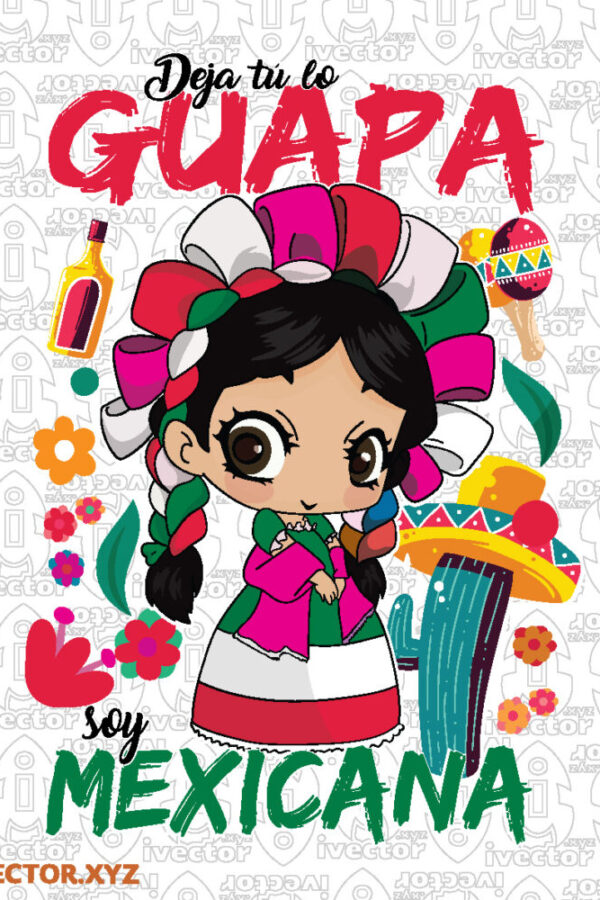Deja-tu-lo-guapa-Muneca-Mexicana-Tradicional_Mesa-de-trabajo-1-600x900 VECTORES Y RECURSOS