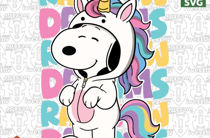 Diseño de Unicornio Mágico y Tierno | Unicornio Arcoíris Colorido