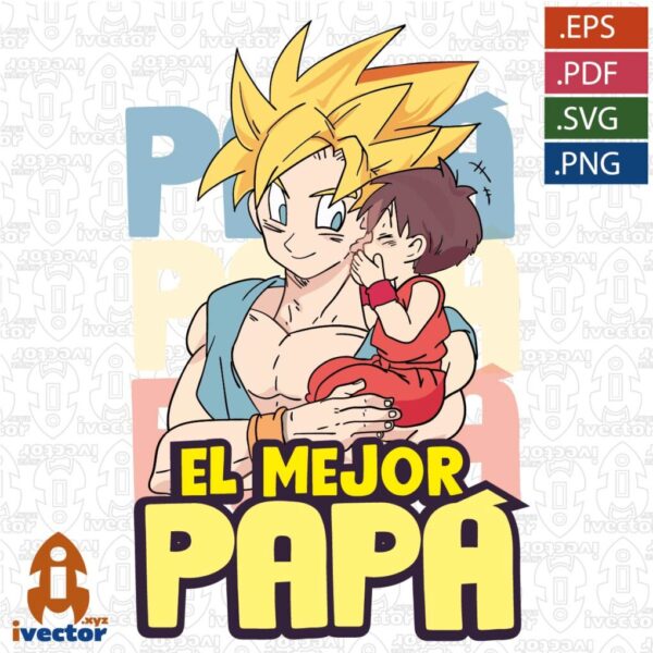 EL-MEJOR-PAPA-GOKU-VECTOR-EDITABLE-EPS-PDF-01-600x600 Papá es tan...como shrek eps pdf Vector