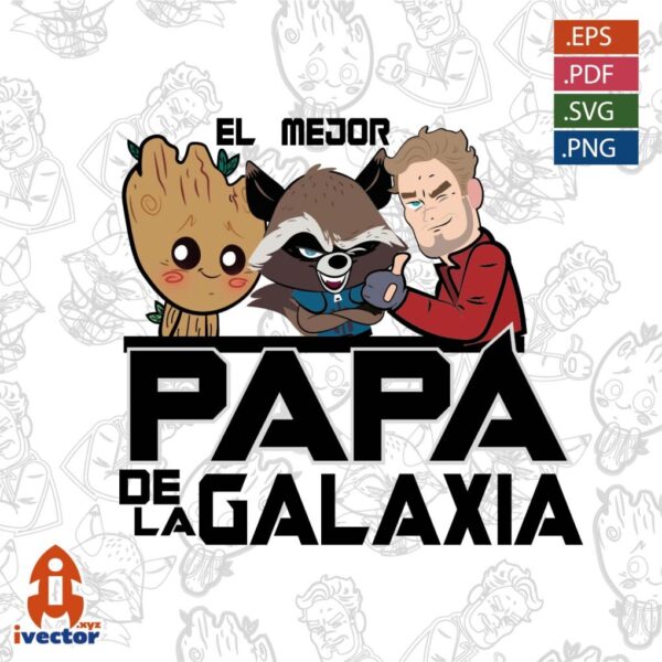 EL-MEJOR-PAPA-GUARDIANES-DE-LA-GALAXIA-DIA-DEL-PADRE-VECTOR-EDITABLE-EPS-PDF-SVG-01-600x600 Papá es tan valiente ... vector Super Bros Eps PDF