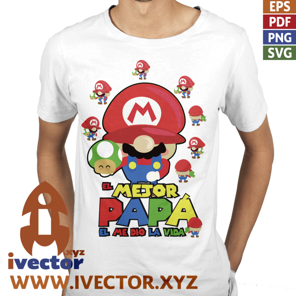 EL-MEJOR-PAPA-MEDIO-LA-VIDA-P3 EL MEJOR PAPÁ, ME DIO LA VIDA VECTOR