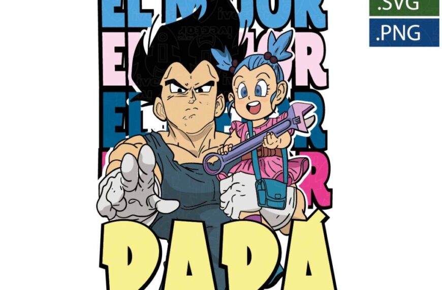 EL MEJOR PAPÁ VEGUETA VECTOR EDITABLE