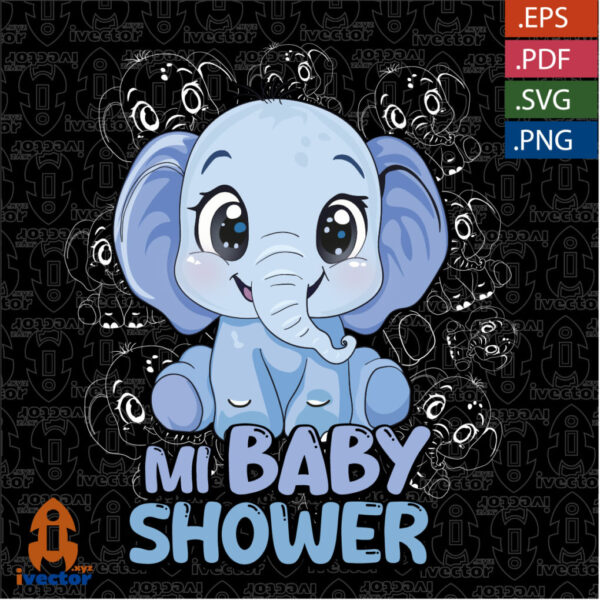 ELEFANTE-BABY-SHOWER-VECTOR-EDITABLE_Mesa-de-trabajo-1-600x600 Papá es tan...como shrek eps pdf Vector