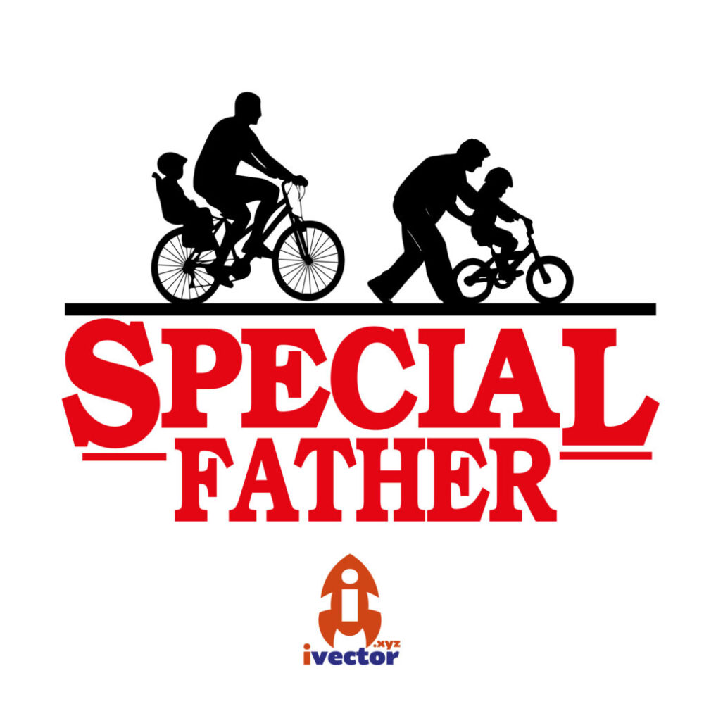 Special Father |Stranger Things Logo vector